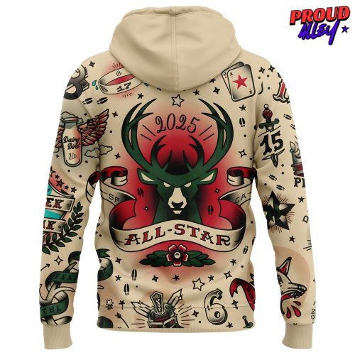 Milwaukee Bucks All Star 2025 Special Hoodie