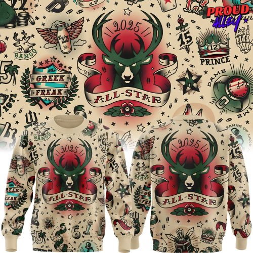 Milwaukee Bucks All-Star 2025 Special Sweatshirt