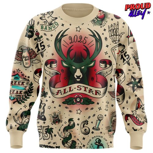 Milwaukee Bucks All-Star 2025 Special Sweatshirt