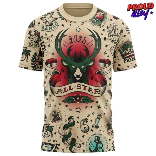 Milwaukee Bucks All-Star 2025 Special T-Shirt