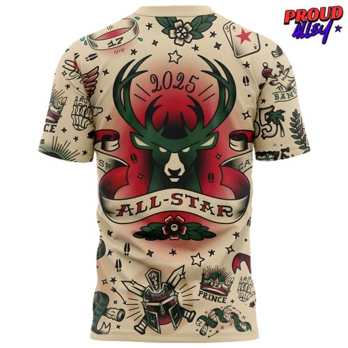 Milwaukee Bucks All Star 2025 Special TShirt