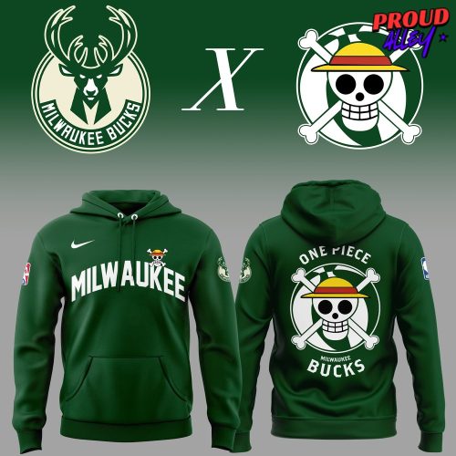 Milwaukee Bucks x One Piece Special Edition Hoodie