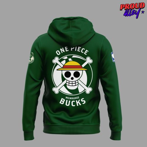 Milwaukee Bucks x One Piece Special Edition Hoodie