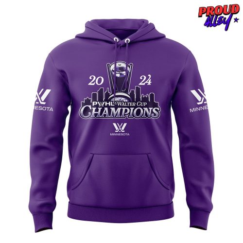 Minnesota PWHL Champions Walter Cup Hoodie