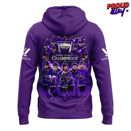 Minnesota PWHL Champions Walter Cup Hoodie