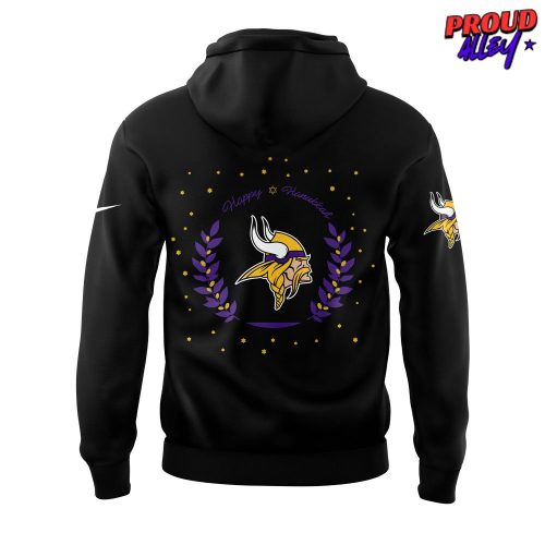 Minnesota Vikings Happy Hanukkah Special Edition Hoodie