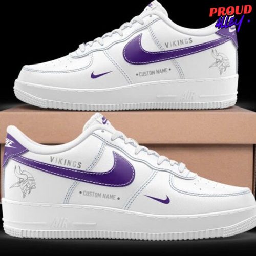 Minnesota Vikings Winter Warrior Nike Air Force 1