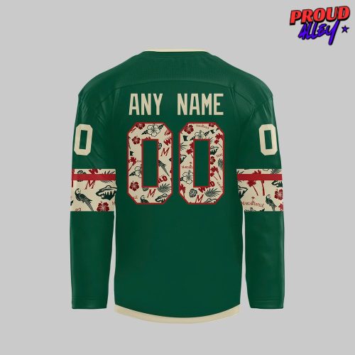 Minnesota Wild Margaritaville Night Special Edition Hockey Jersey