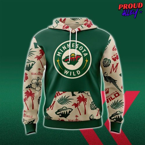 Minnesota Wild Margaritaville Night Special Edition Hoodie