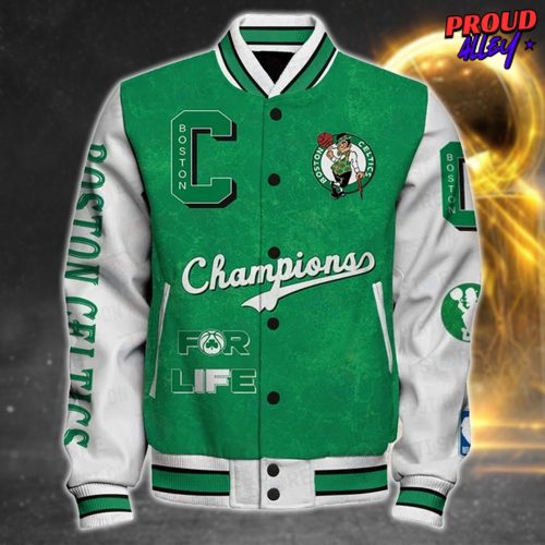 NBA Boston Celtics 17X Champions Varsity Jacket