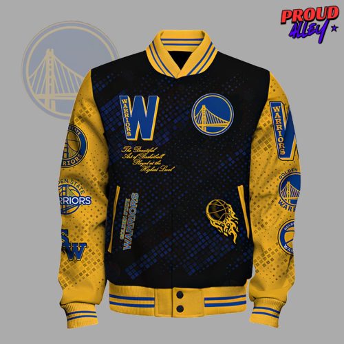 NBA Golden State Warriors Stephen Curry Bomber Jacket