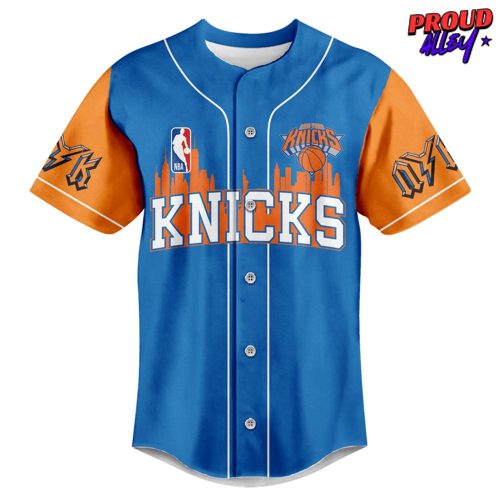 NBA Knick Nation Bing Bong Baseball Jersey