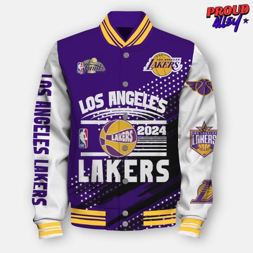 NBA Los Angeles Lakers 17X Champions Varsity Jacket