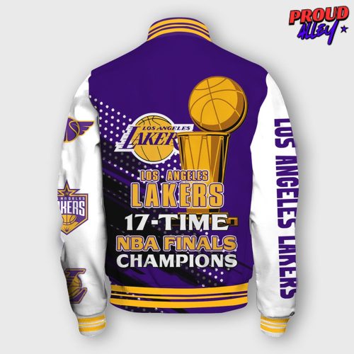 NBA Los Angeles Lakers 17X Champions Varsity Jacket