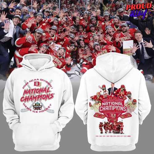 NCAA Hockey National Champions University of Denver White Bomber Jacket