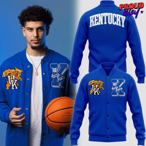 NCAA Kentucky Wildcats Basketball Varsity Jacket