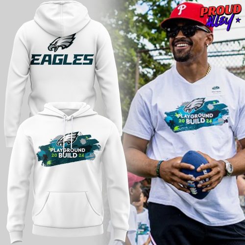 NFL Philadelphia Eagles Playground Build 2024 Hoodie