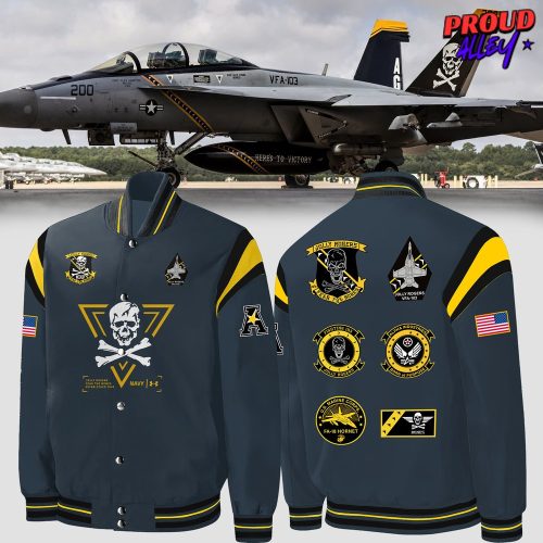 Navy Midshipmen Jolly Rogers Fear The Bones Limited Navy Jacket