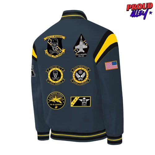 Navy Midshipmen Jolly Rogers Fear The Bones Limited Navy Jacket