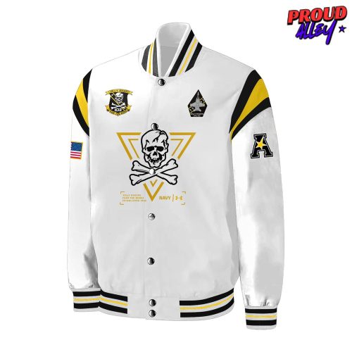 Navy Midshipmen Jolly Rogers Fear The Bones Special Jacket