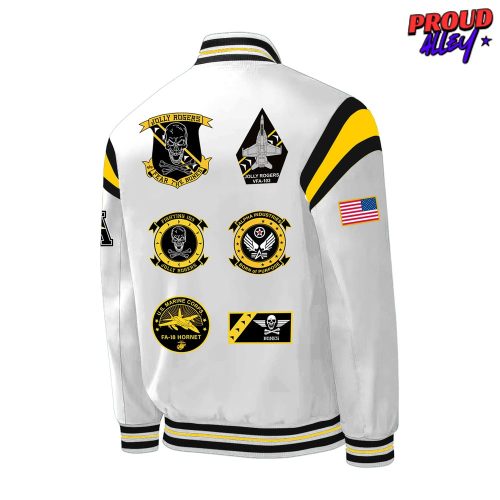 Navy Midshipmen Jolly Rogers Fear The Bones Special Jacket