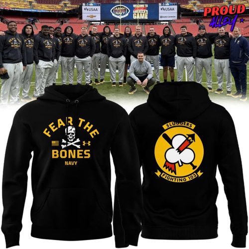 Navy Midshipmen Jolly Rogers Fear The Bones Special Jacket