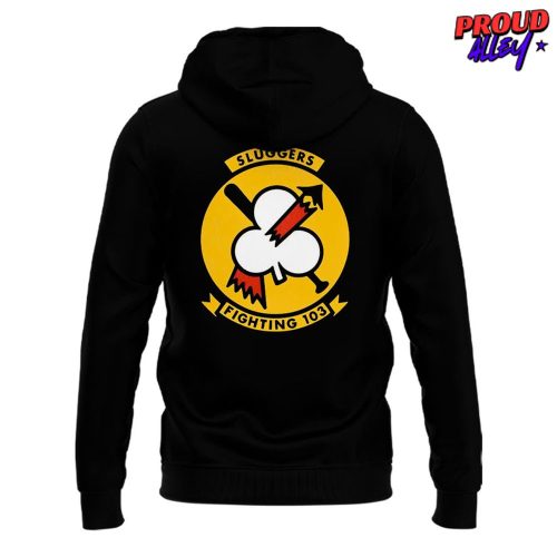 Navy Midshipmen Sluggers 103 Fear The Bones Hoodie