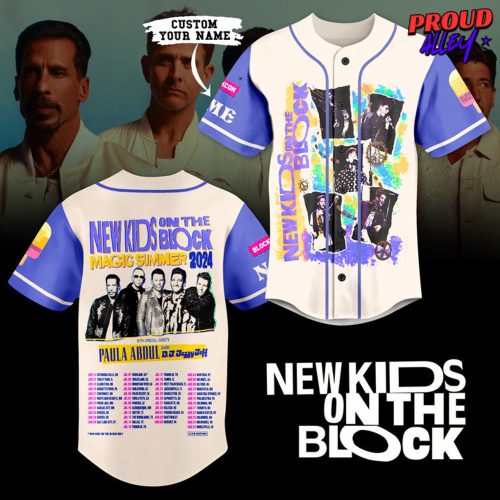 New Kids on the Block Magic Summer Hawaiian Shirt