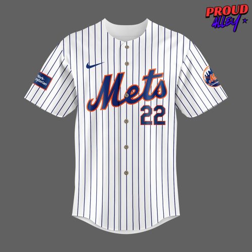 New York Mets Juan Soto Special Edition Stripe Baseball Jersey