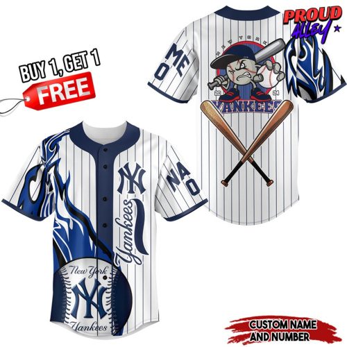 New York Yankees MLB Personalized Baseball Jersey