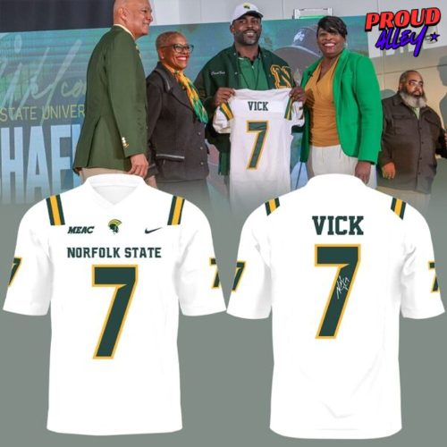 Norfolk State Spartans Coach Vick Limited Football Jersey