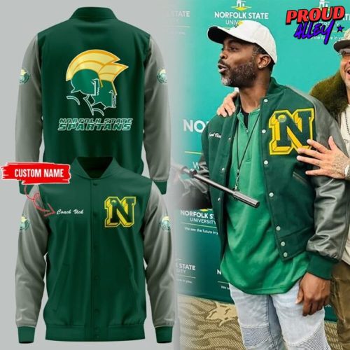 Norfolk State Spartans Coach Vick Spirit Varsity Jacket