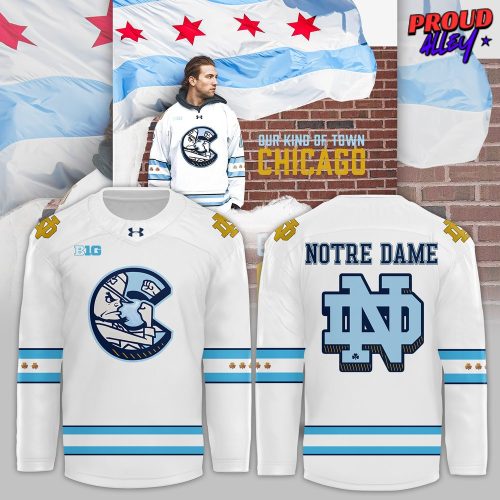 Notre Dame Fighting Irish x Chicago Cubs Performance Hockey Jersey