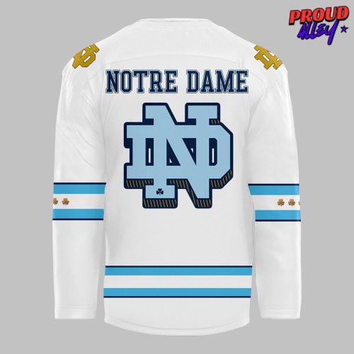 Notre Dame Fighting Irish x Chicago Cubs Perfomance Hockey Jersey