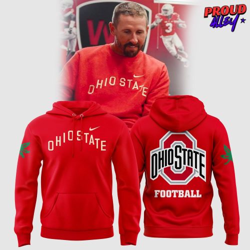 Ohio State Football Brutus Striped Sweatshirt