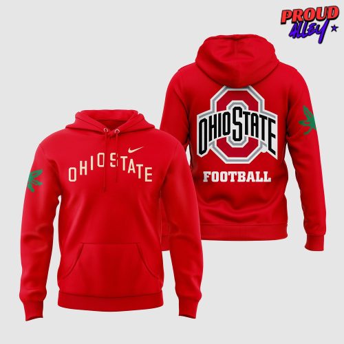 Ohio State Buckeye Football 2024 Red Hoodie