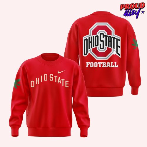 Ohio State Buckeye Football 2024 Red Sweatshirt