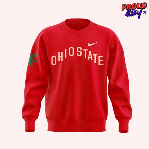 Ohio State Buckeye Football 2024 Red Sweatshirt