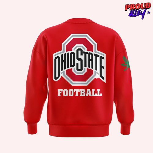 Ohio State Buckeye Football 2024 Red Sweatshirt