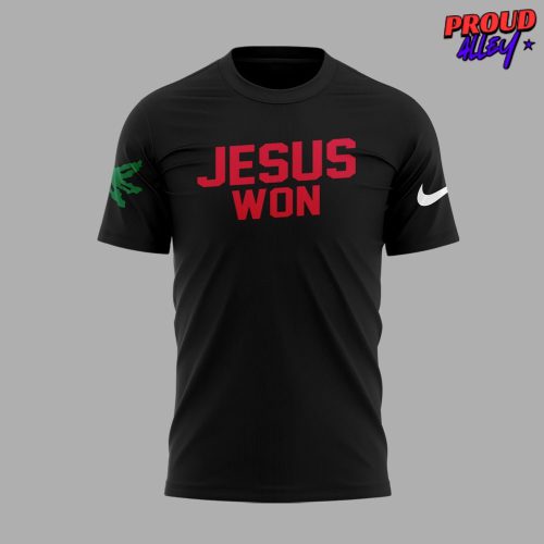 Ohio State Buckeye Jesus Won 2024 Black TShirt