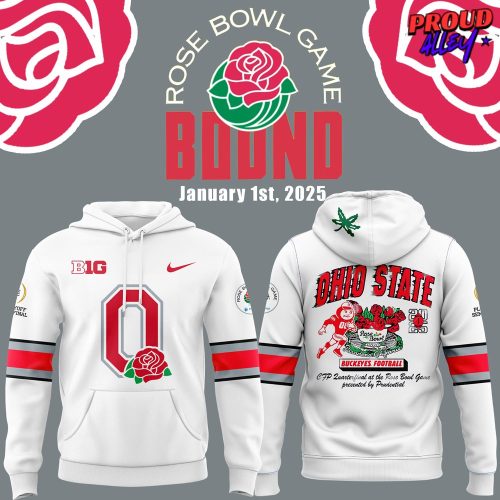 Ohio State Buckeyes Rose Bowl Game 2025 Hoodie