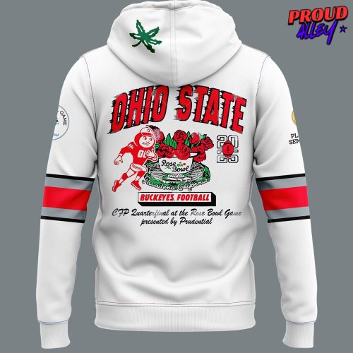 Ohio State Buckeyes Rose Bowl Game 2025 Hoodie