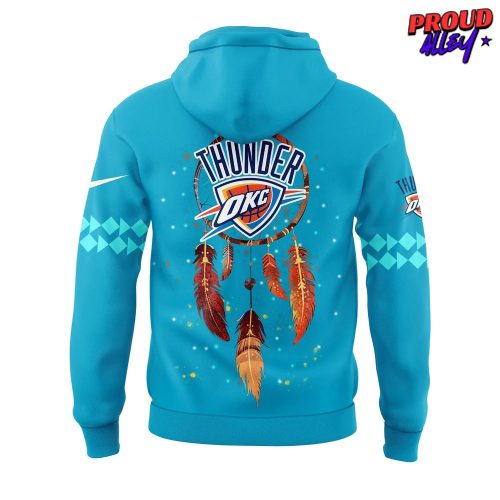 Oklahoma City Thunder Native American Heritage Month Special Hoodie