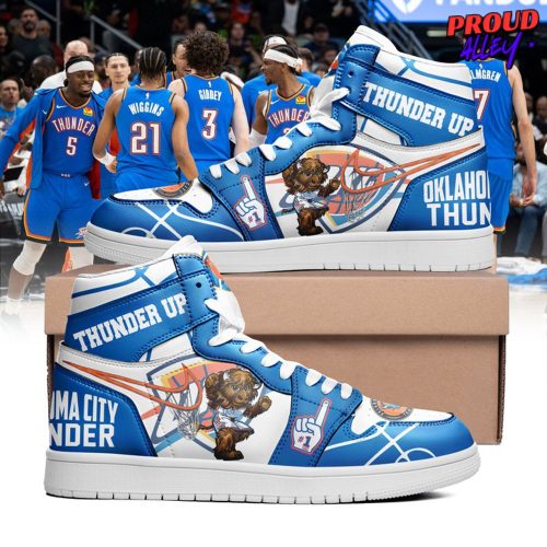 Oklahoma City Thunder Up Air Jordan 1