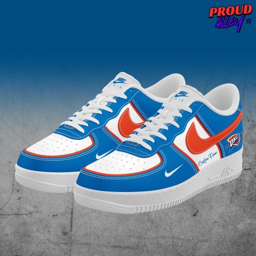 Oklahoma City Thunder x Nike Custom Name Air Force 1