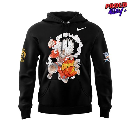 Oklahoma City Thunder x One Piece Luffy Gear 5 Hoodie