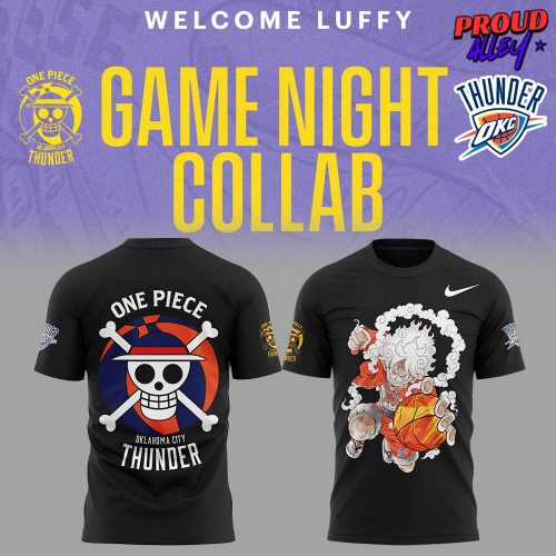 Oklahoma City Thunder x One Piece Luffy Gear 5 T-Shirt