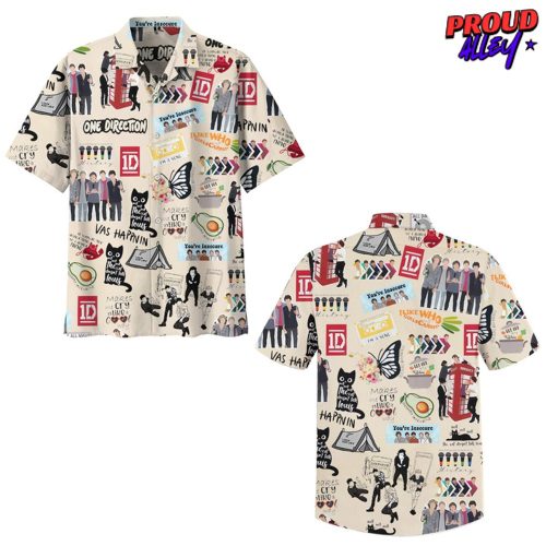 One Direction Pop Band Limited Edition Hawaiian Shirt