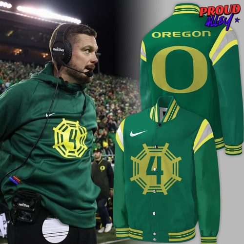 Oregon Ducks 4 Spence Varsity Jacket