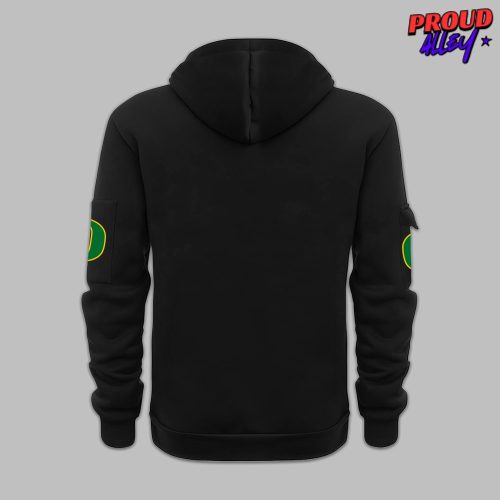 Oregon Ducks Gang Green Heavy Hoodie